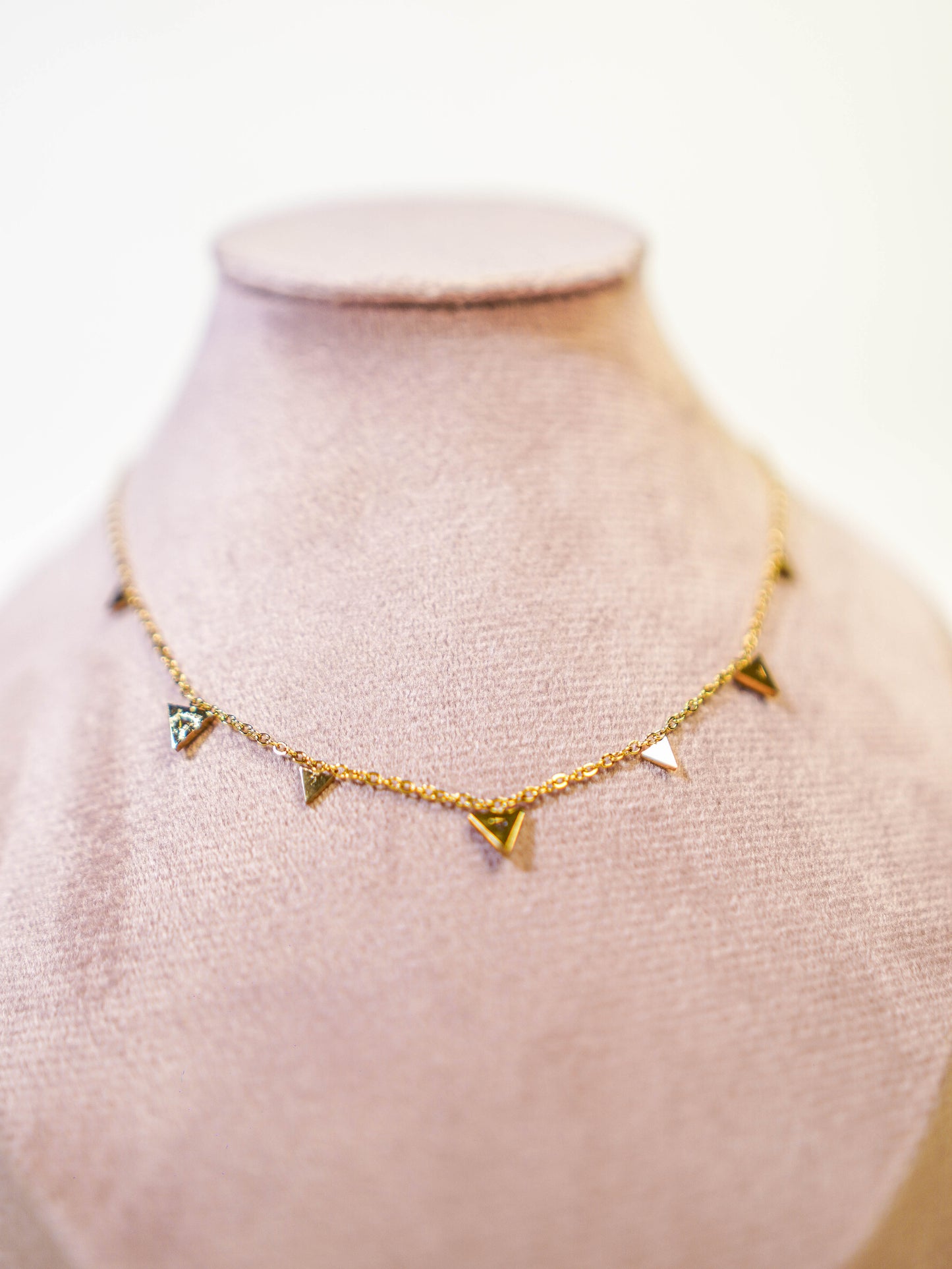 Geometric Spark Necklace