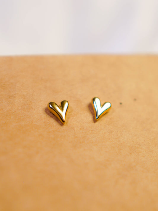 Timeless Heart Studs Earring