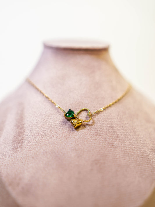 Trinity Hearts Necklace