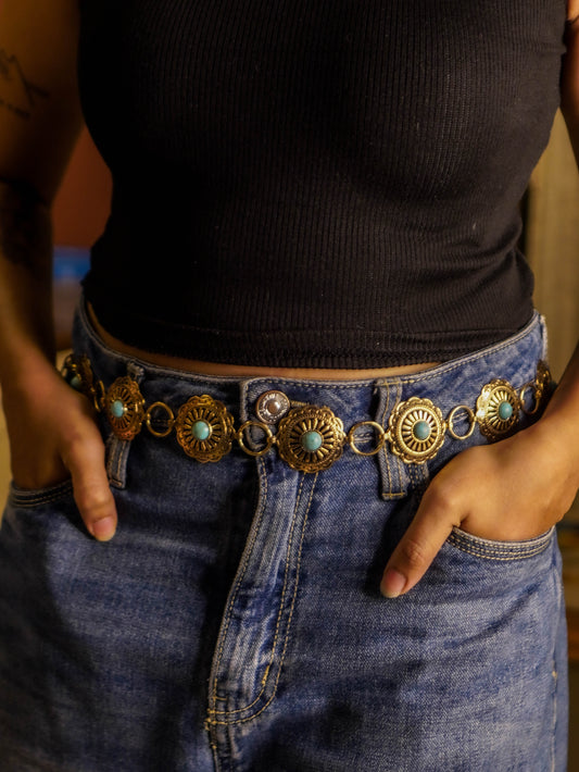 Golden Mirage Waist Chain